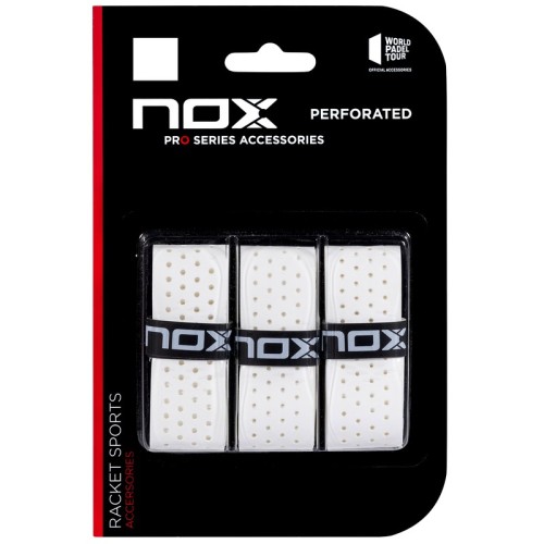 Przejdź do produktu Owijki NOX Pro Series PERF x3, białe 
