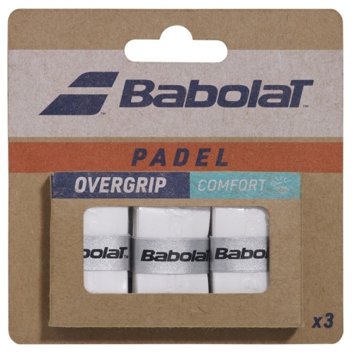 Przejdź do produktu Babolat Owijki Comfort Padel x3, białe