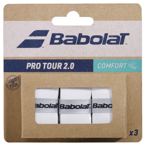 Przejdź do produktu Babolat Owijki Pro Tour 2.0 x3, białe